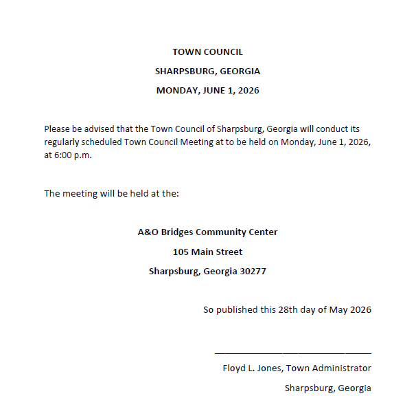 Town Council Meeting